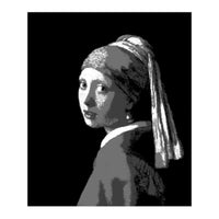 Girl With The Pearl Earring 3 layer Airbrush art stencil set