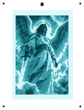 6 Layer Celestial Guardian Angel Stencil set template Ships worldwide Reusable many times durable mylar