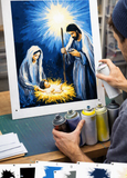 6 Layer Stencil set Nativity template set