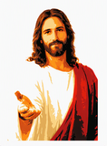 6 Layer Jesus art airbrush Stencil set template