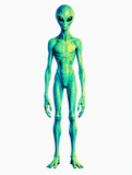 6 Layer Alien Stencil set template