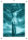 6 Layer Crucifixion Stencil set template Ships worldwide Reusable many times durable mylar
