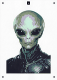 6 Layer Alien Commander Stencil set template