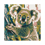 6 Layer Koala art airbrush Stencil set template