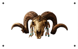 6 Layer Sheep Skull Stencil set template