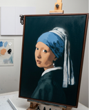 6 Layer Girl with a Pearl Earring Stencil set template Reusable many times durable mylar