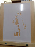 Girl With The Pearl Earring 3 layer Airbrush art stencil set