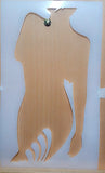 Abstract nude Airbrush art stencil 2 sizes available Mylar ships worldwide.