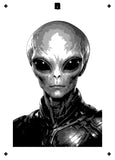 6 Layer Alien Commander Stencil set template