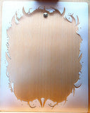 Skulls stencil Airbrush art stencil artists template available in 5 sizes Mylar ships worldwide.