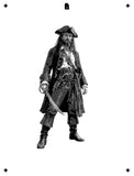 6 Layer Pirate Stencil set template Ships worldwide Reusable many times durable mylar