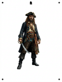 6 Layer Pirate Stencil set template Ships worldwide Reusable many times durable mylar