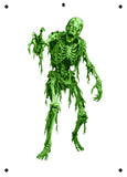 6 Layer Zombie Skeleton Stencil set template Ships worldwide Reusable many times durable mylar