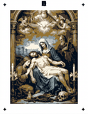 6 Layer Religious scene Stencil set template Reusable many times durable mylar