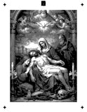 6 Layer Religious scene Stencil set template Reusable many times durable mylar