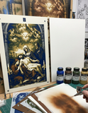 6 Layer Religious scene Stencil set template Reusable many times durable mylar