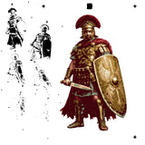 6 Layer Roman Stencil set template Reusable many times durable mylar