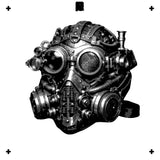6 Layer Steampunk Mask Stencil set
