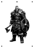 6 Layer Viking Stencil set template