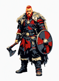 6 Layer Viking Stencil set template