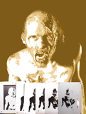 6 Layer Stencil set Zombie template Set