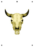 6 Layer Cow Skull Stencil set template
