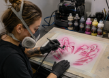 Claws Airbrush art stencil available in 7 sizes Mylar ships worldwide.