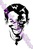 Joker stencil template