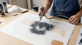 The Last Supper airbrush stencil 300 micron ships worldwide.