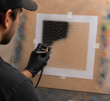 Small Bricks stencil airbrush stencil Artists brick template wall Mylar ships worldwide