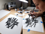 Trees stencil Airbrush art stencil Artists tree template available in 7 sizes Mylar ships worldwide