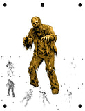 6 Layer Zombie art airbrush Stencil set template