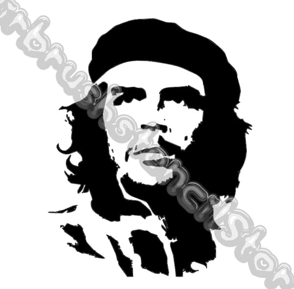 Airbrush art stencil available in 2 sizes Mylar ships worldwide.